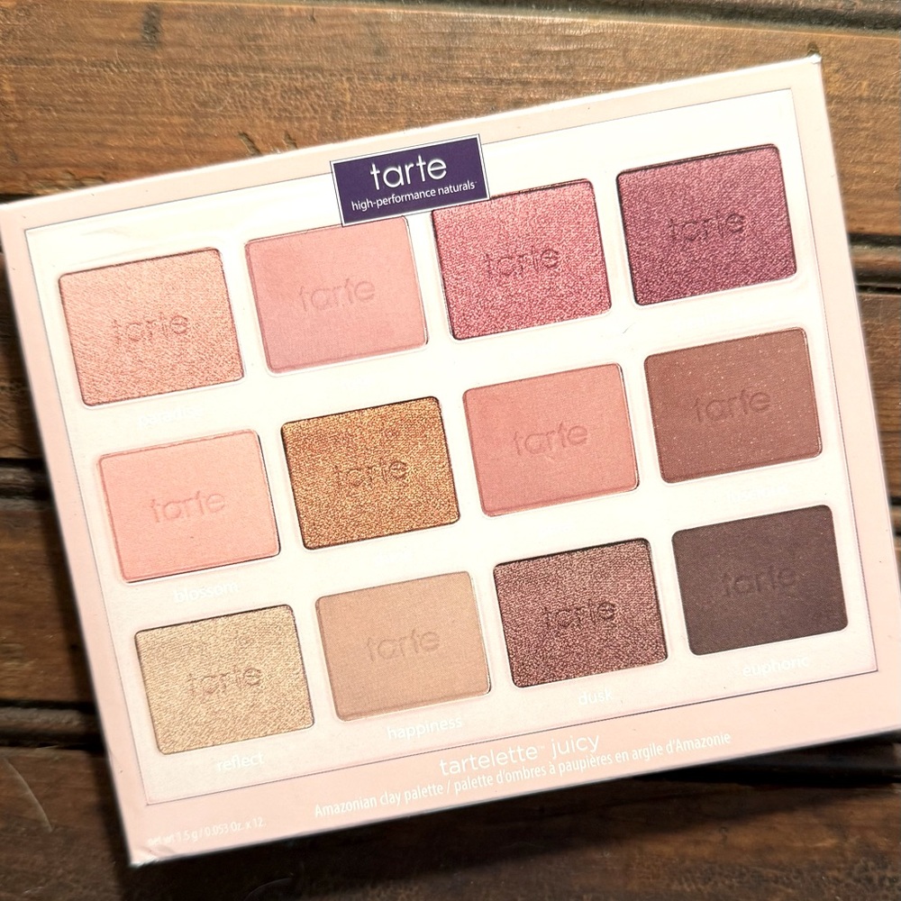 TARTE - Tartelette Juicy Amazonian clay palette - brand new in box!